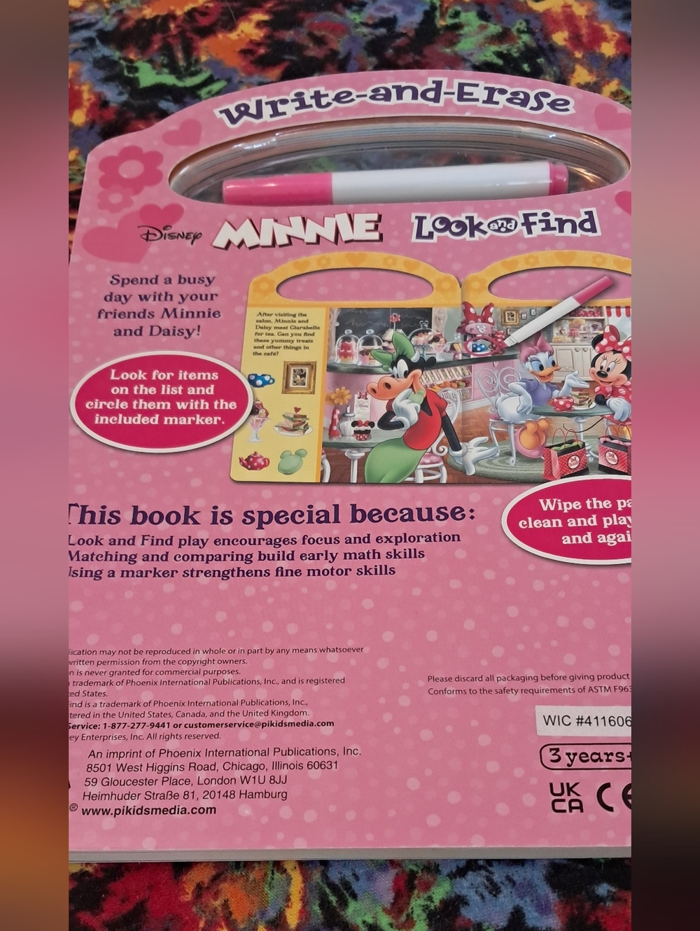 New Minnie Mouse Write & Erase Look & Find Book - Picture 5 of 5